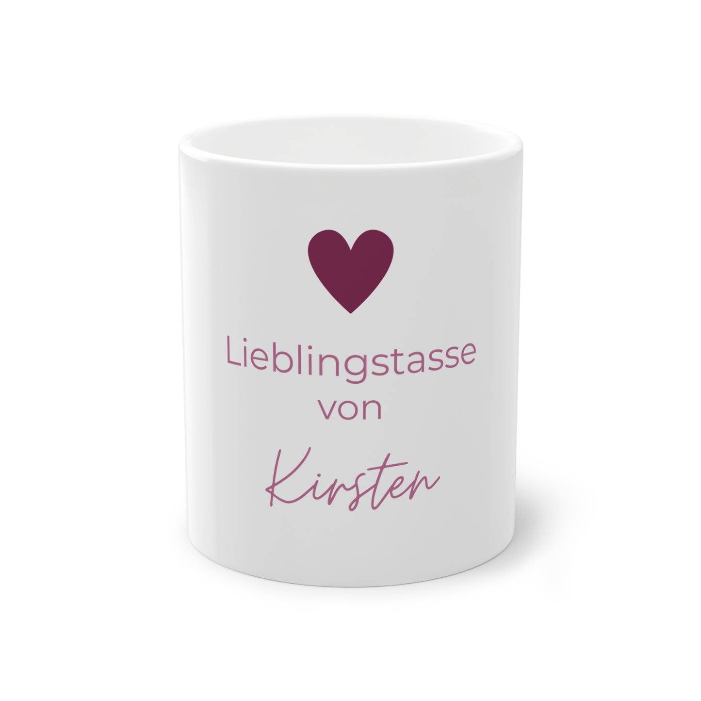 KIRSTEN PERSÖNLICH Tasse "Lieblingstasse von:"
