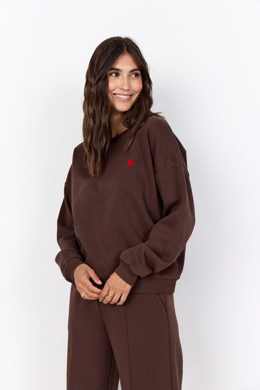 SC-ANGELIN 18 SWEATSHIRT BRAUN