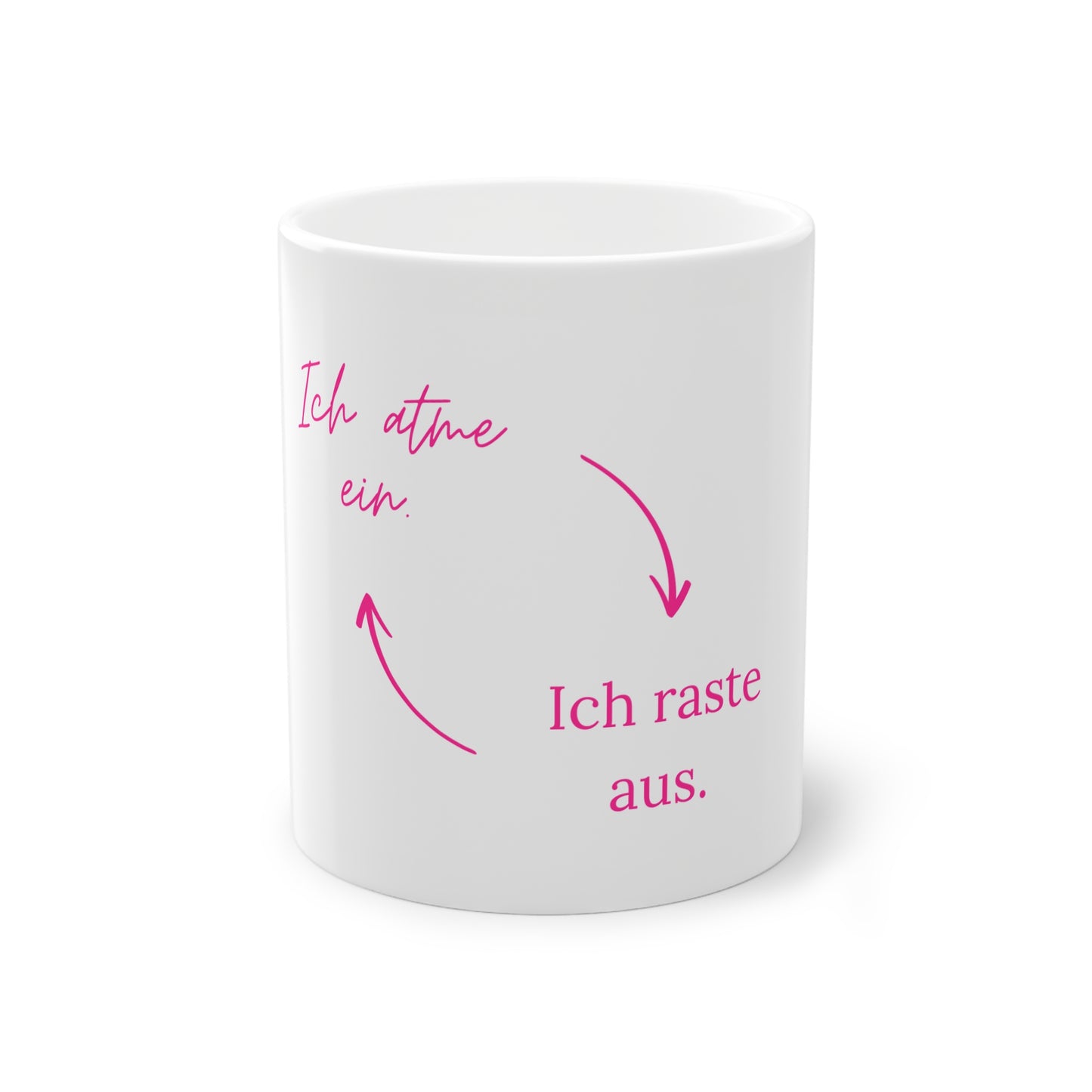 KIRSTEN PERSÖNLICH Tasse "Ich atme ein... Ich"