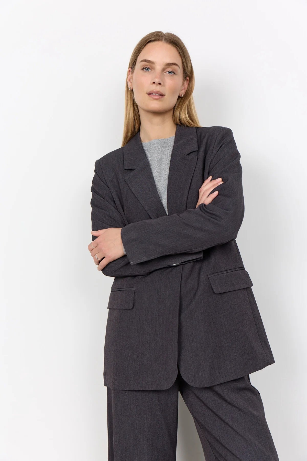 SC-ANN 2 BLAZER DUNKELGRAU