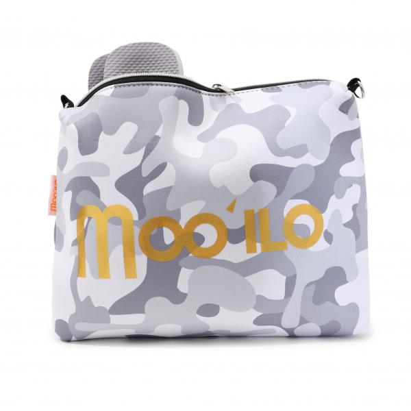 MOO ILO FLIPPIS & Neopren Tasche in GREY CAMO