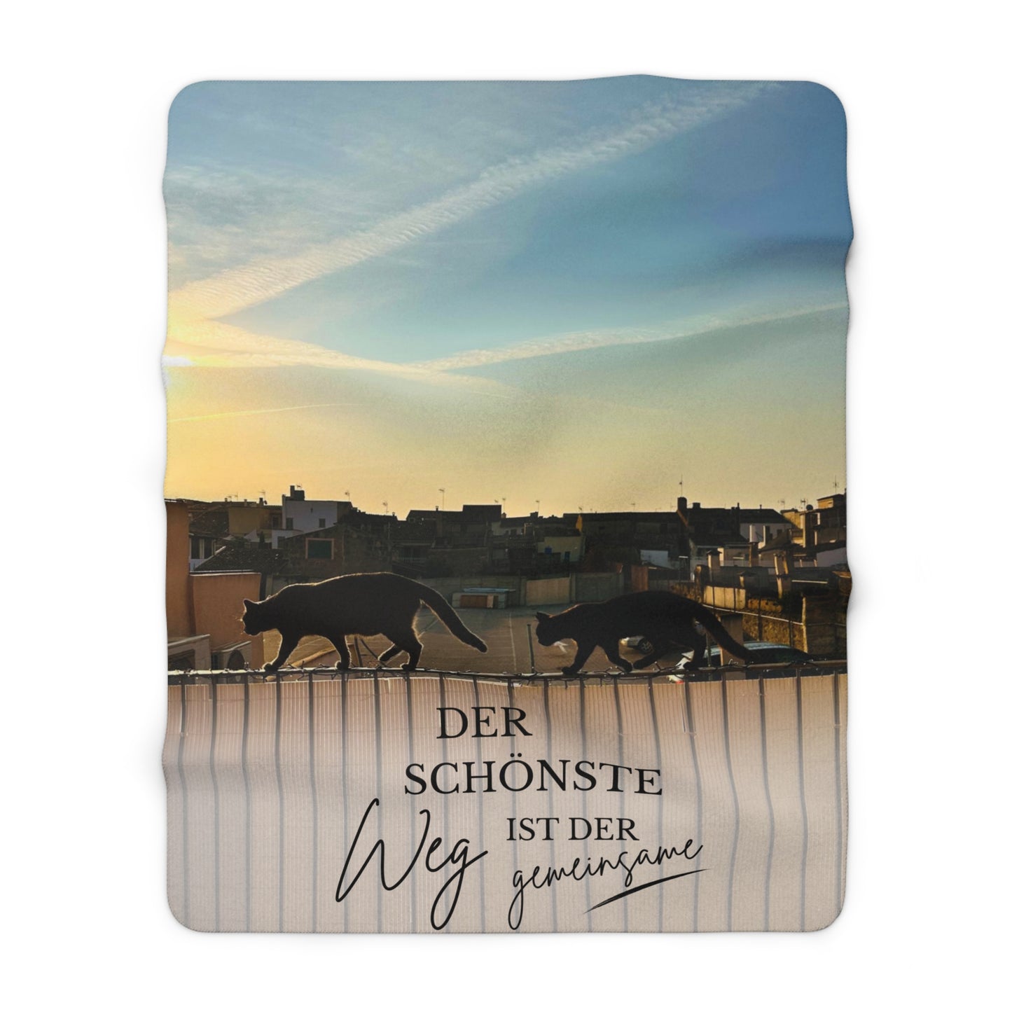 KIRSTEN PERSÖNLICH Decke "Der gemeinsame Weg"