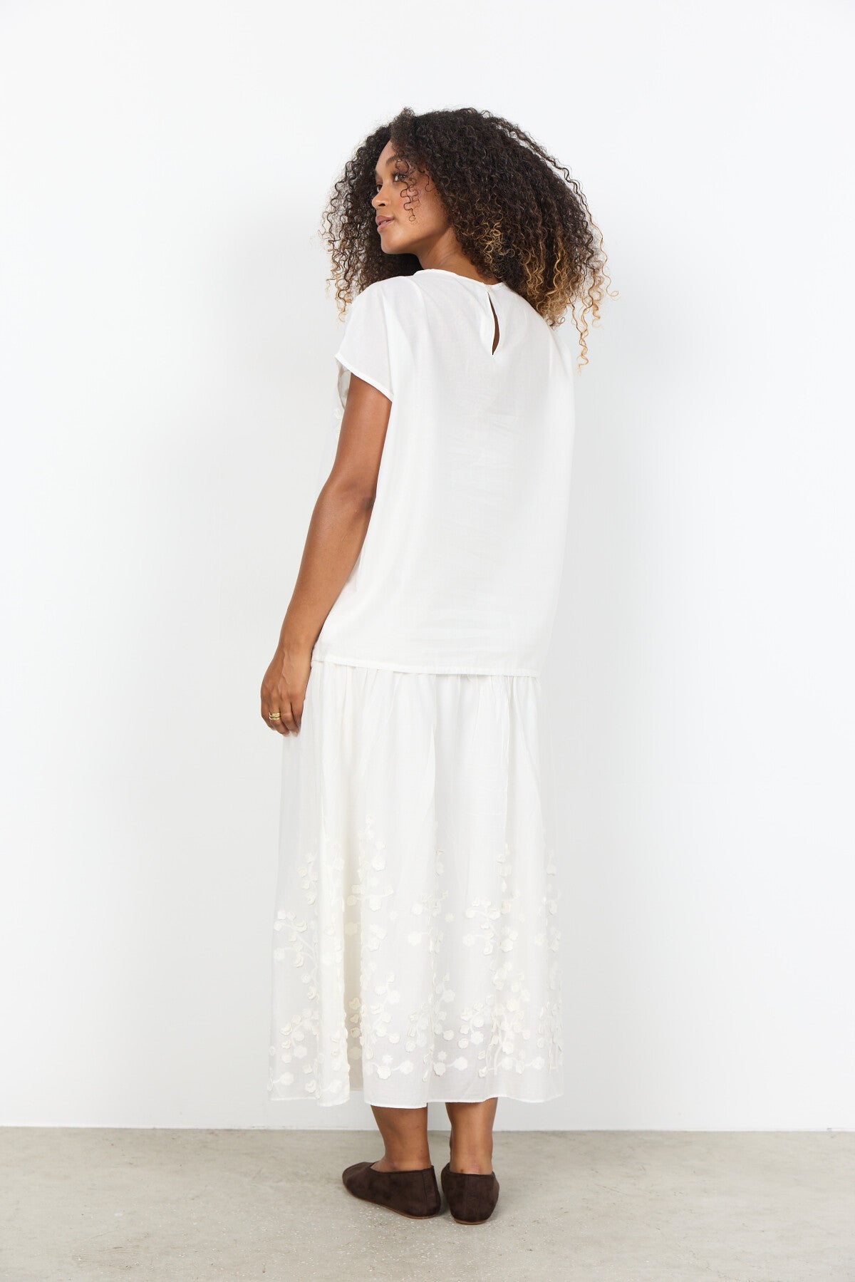 SC-FAHIMA 1 T-SHIRT WOLLWEISS