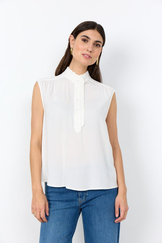 SC-RADIA 232 BLUSE WOLLWEISS