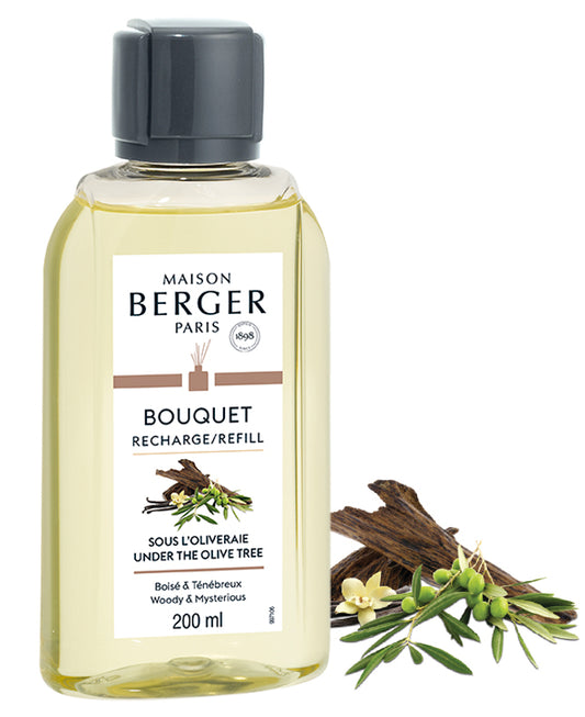 Refill Raumduft Diffuser 200 ml Unter dem Olivenbaum / Sous l'Oliveraie von Maison Berger