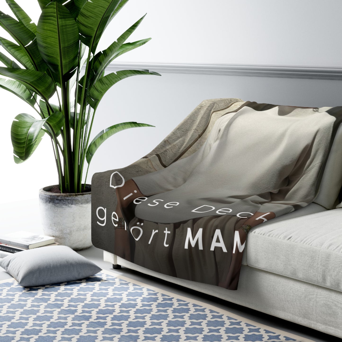 KIRSTEN PERSÖNLICH Decke "MAMA.", lade Dein Bild hoch!