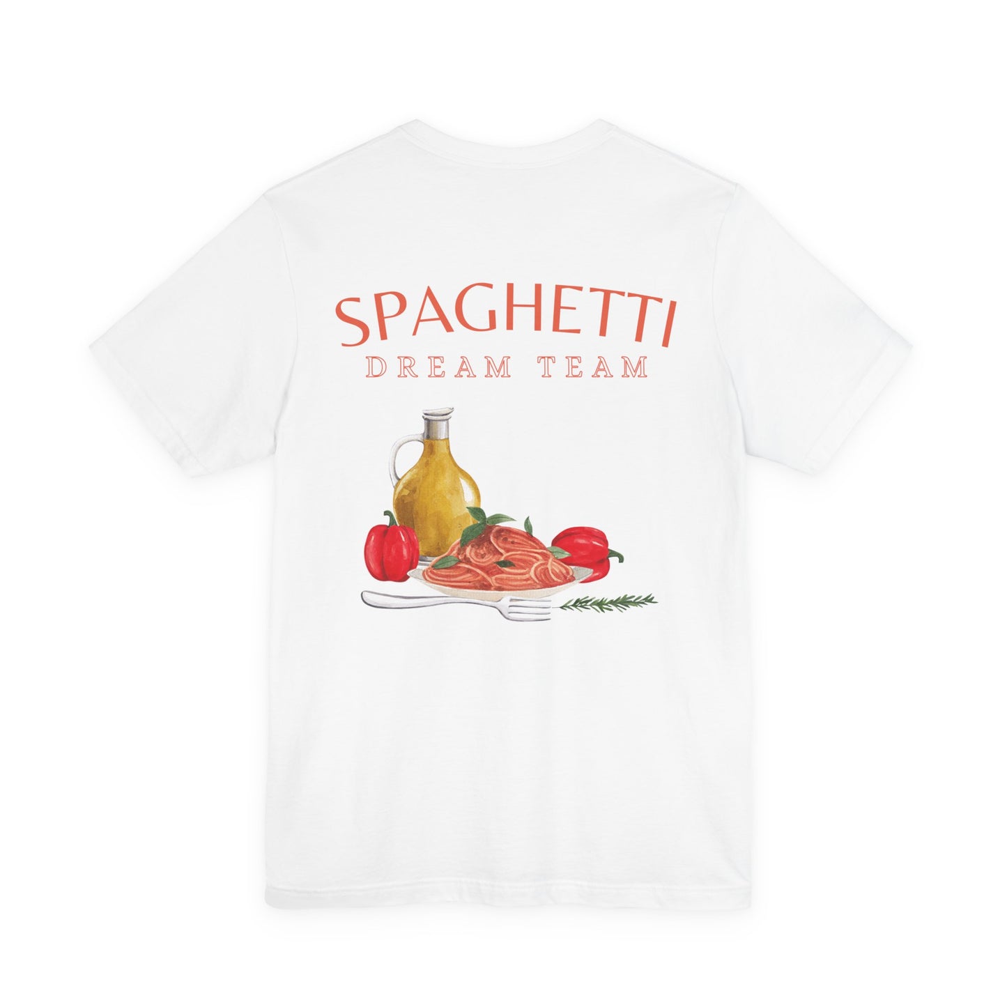KIRSTENS "SPAGHETTI TEAM" Shirt zum personalisieren