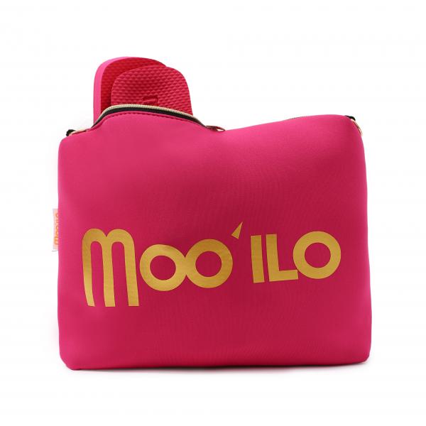 MOO ILO FLIPPIS & Neopren Tasche in PINK