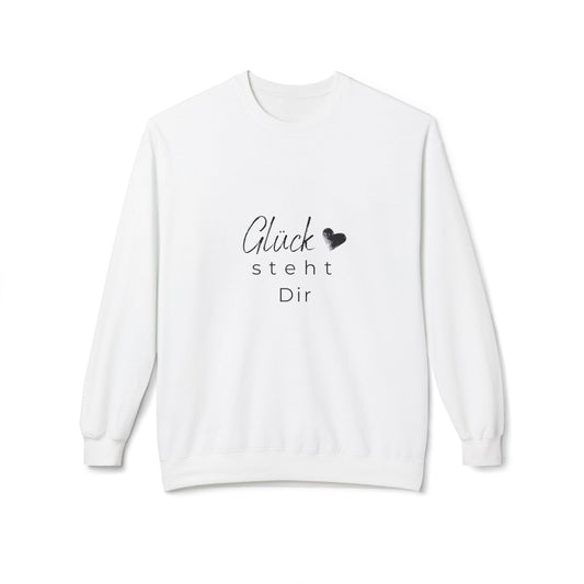 KIRSTEN PERSÖNLICH Sweatshirt "Glück steht Dir"