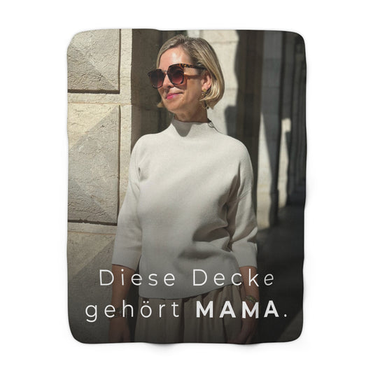 KIRSTEN PERSÖNLICH Decke "MAMA.", lade Dein Bild hoch!