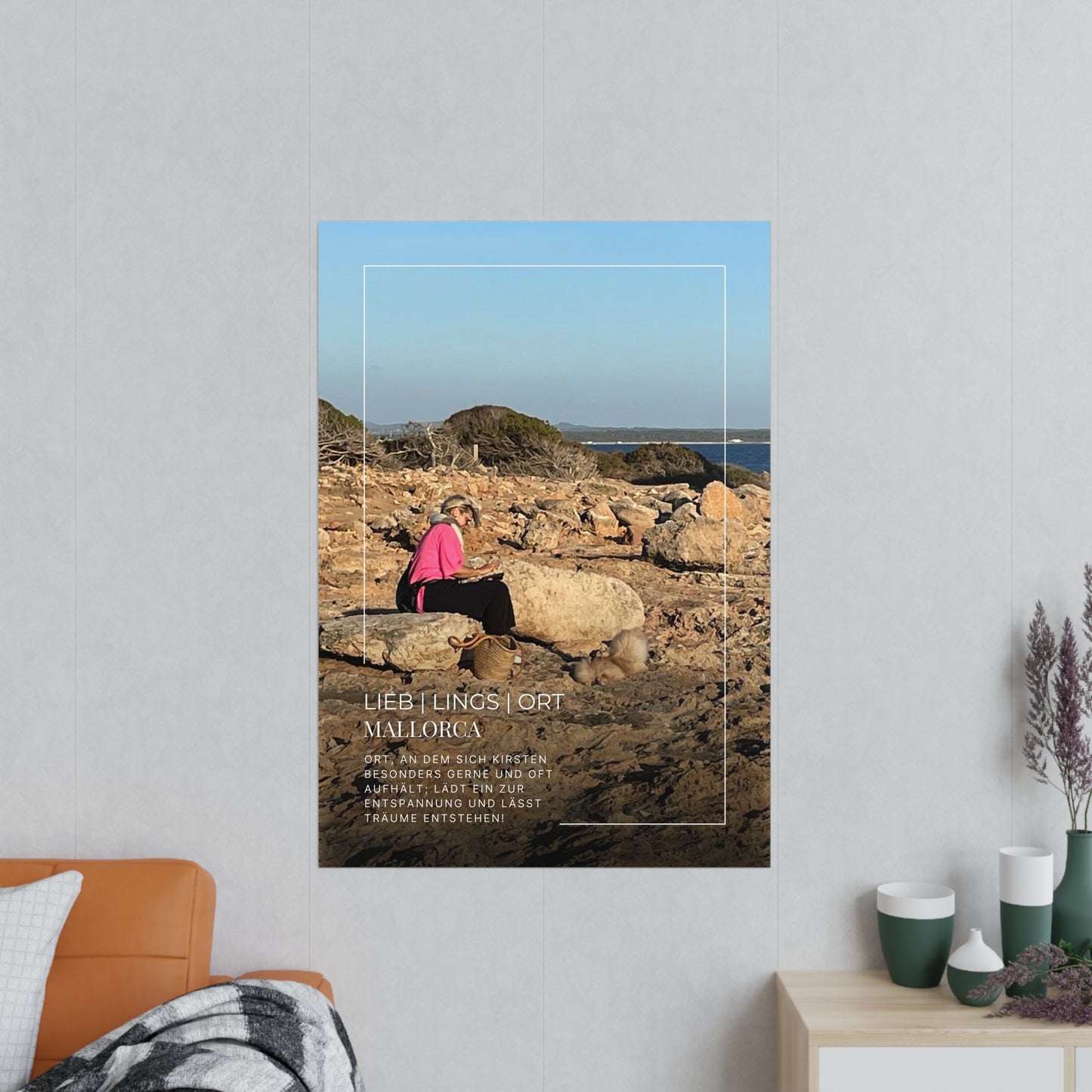 KIRSTEN PERSÖNLICH Poster "Lieblingsort"