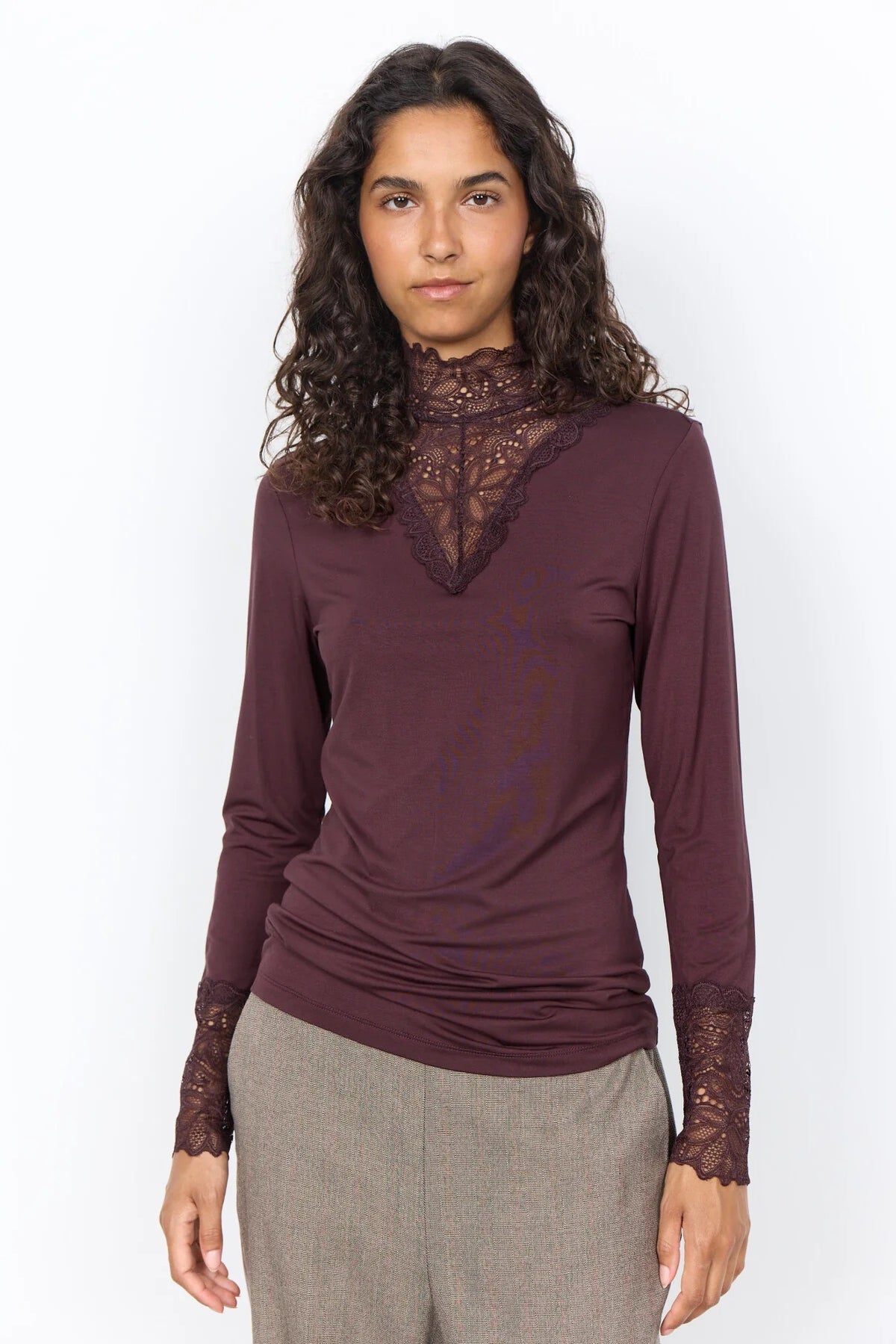 SC-MARICA 20 T-SHIRT DUNKLE PFLAUME