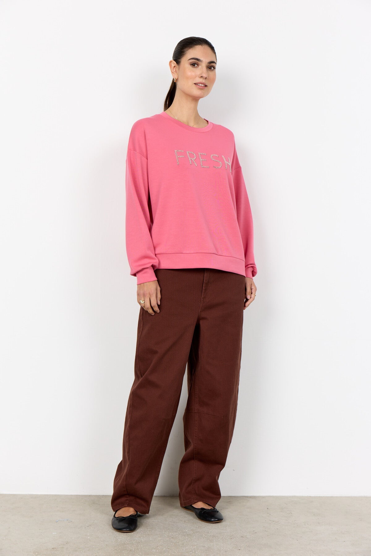 SC-BANU 291 SWEATSHIRT PINK