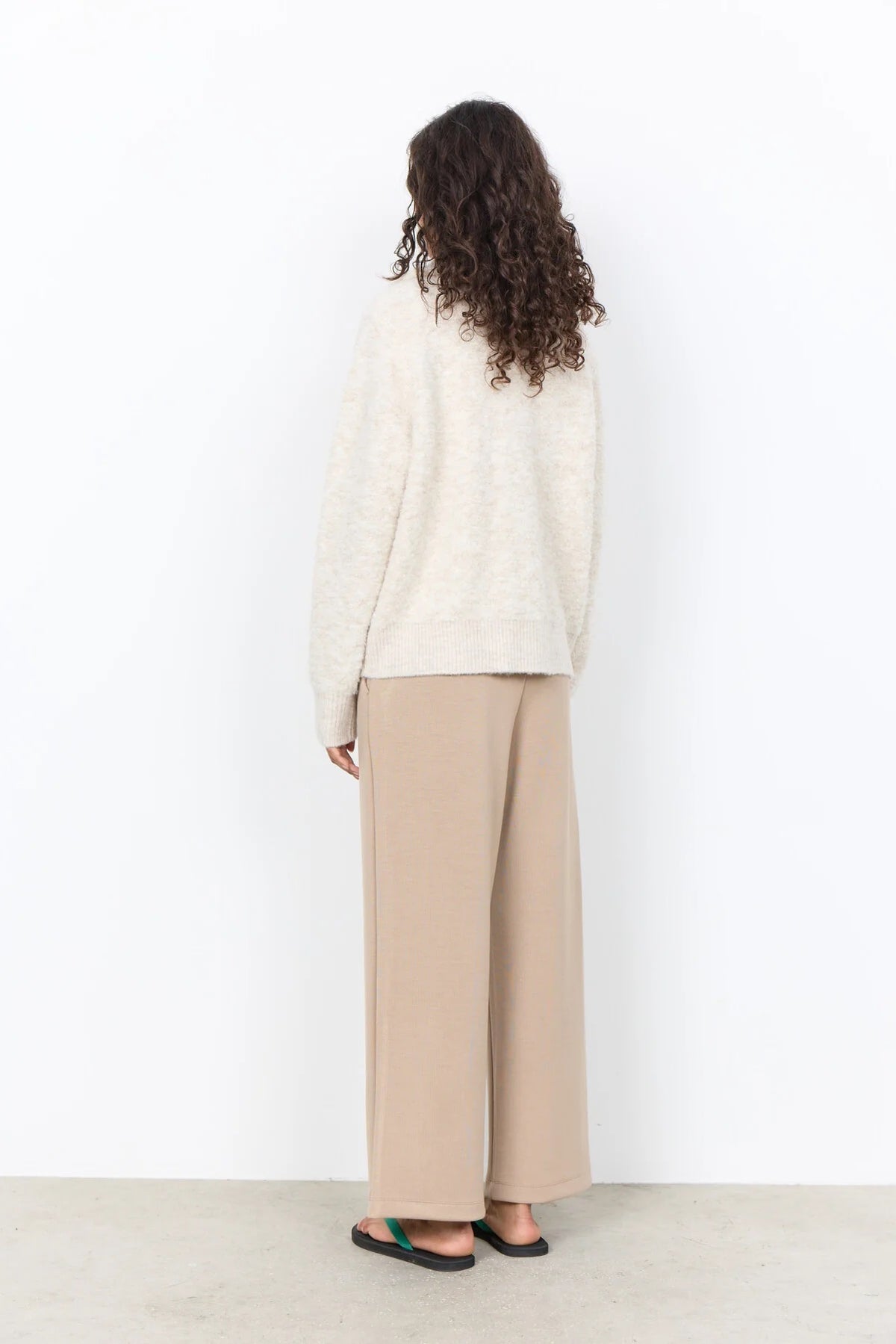 SC-VENCHE 4 STRICKJACKE LEICHTER SAND