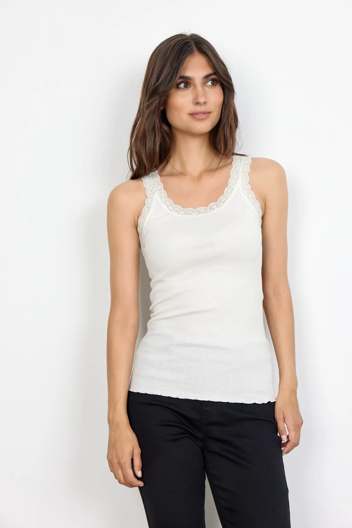 SC-SARONA 1 TOP WOLLWEISS
