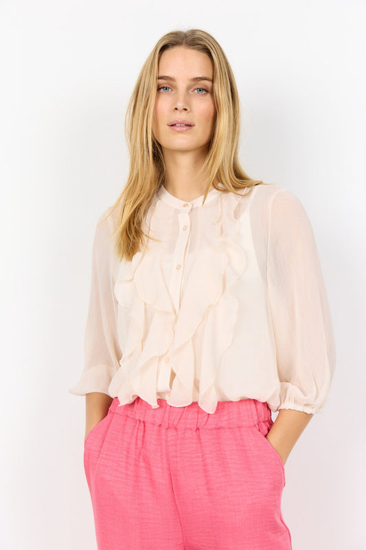 SC-NAIA 8 BLUSE CREME