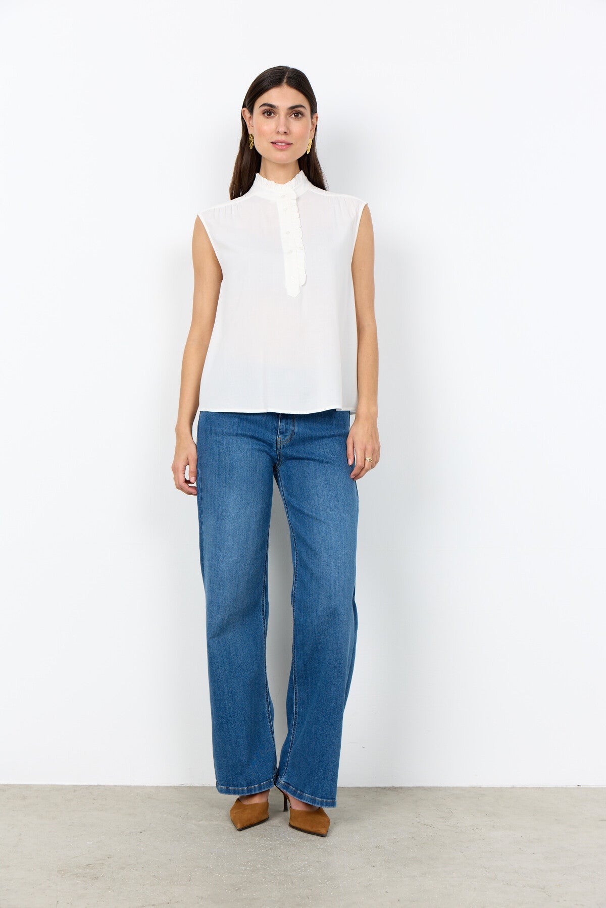 SC-RADIA 232 BLUSE WOLLWEISS