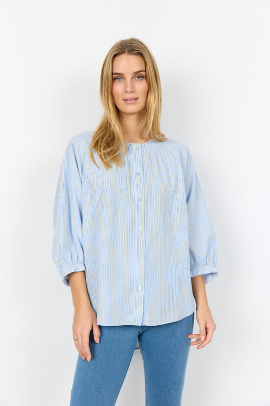 SC-CASSY 3 BLUSE HELLBLAU