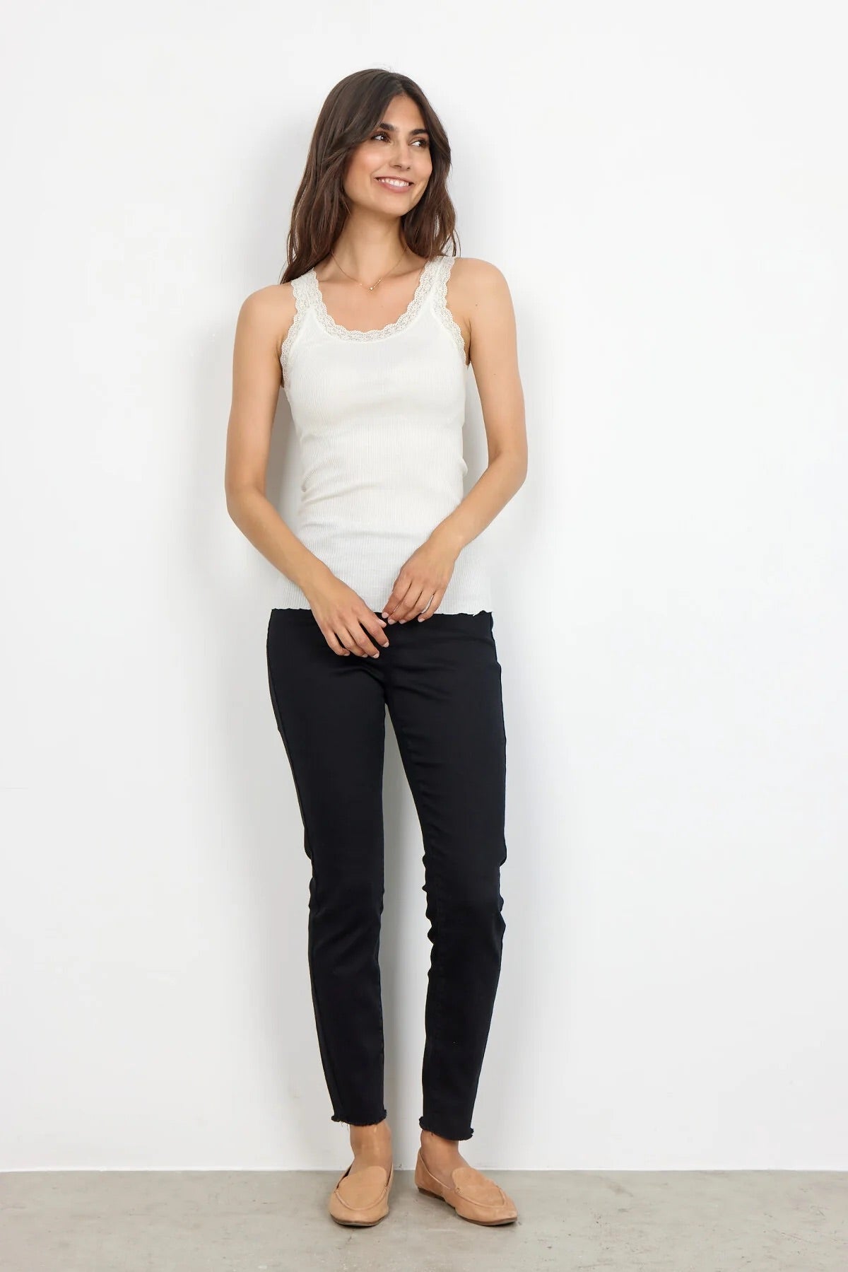SC-SARONA 1 TOP WOLLWEISS