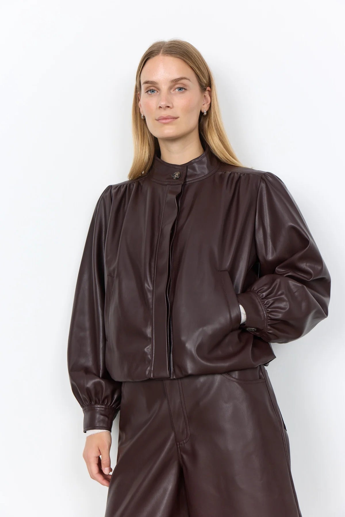 SC-BECKIE 21 JACKE - DUNKLE PFLAUME