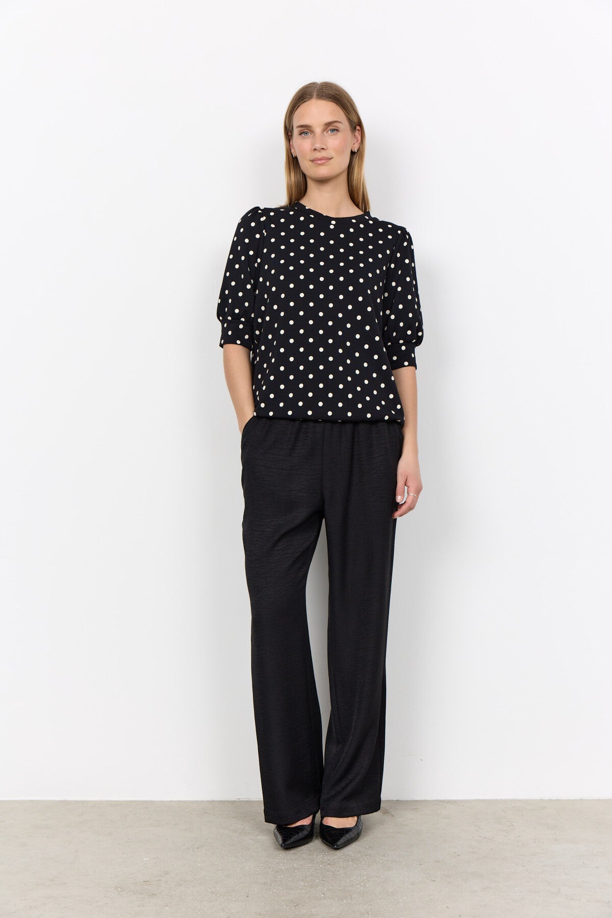 SC-GODIVA 1 BLUSE SCHWARZ