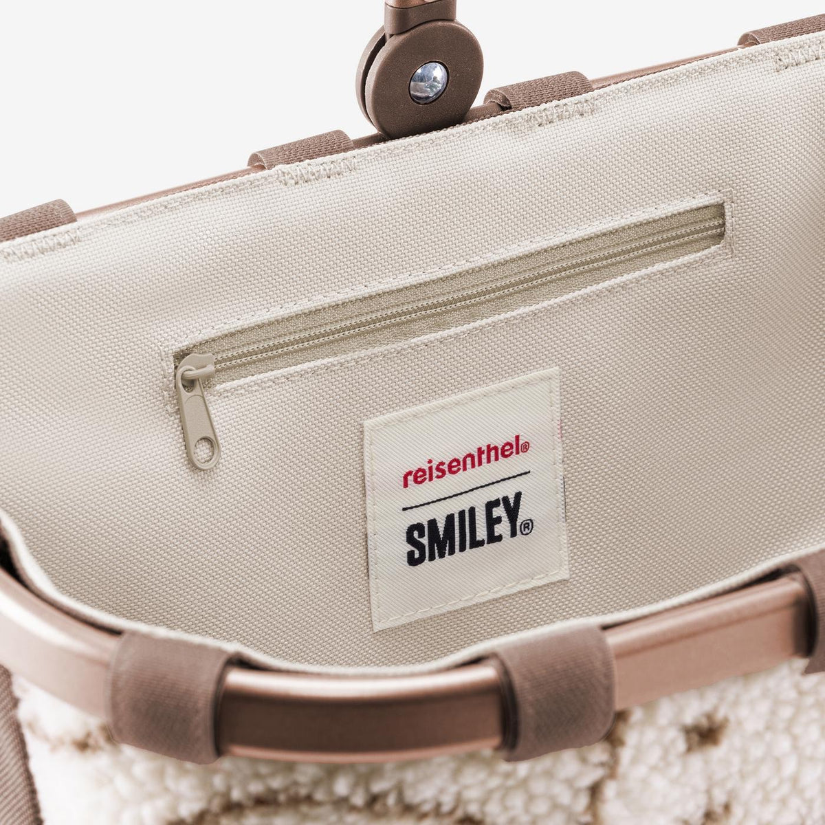 Carrybag XS Smiley Teddy Chocolate