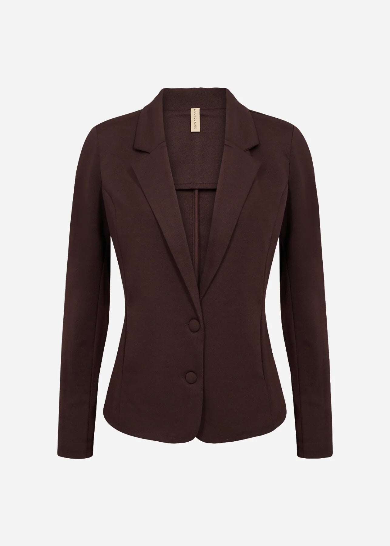 SC-DANIELA 1 BLAZER DUNKLE PFLAUME