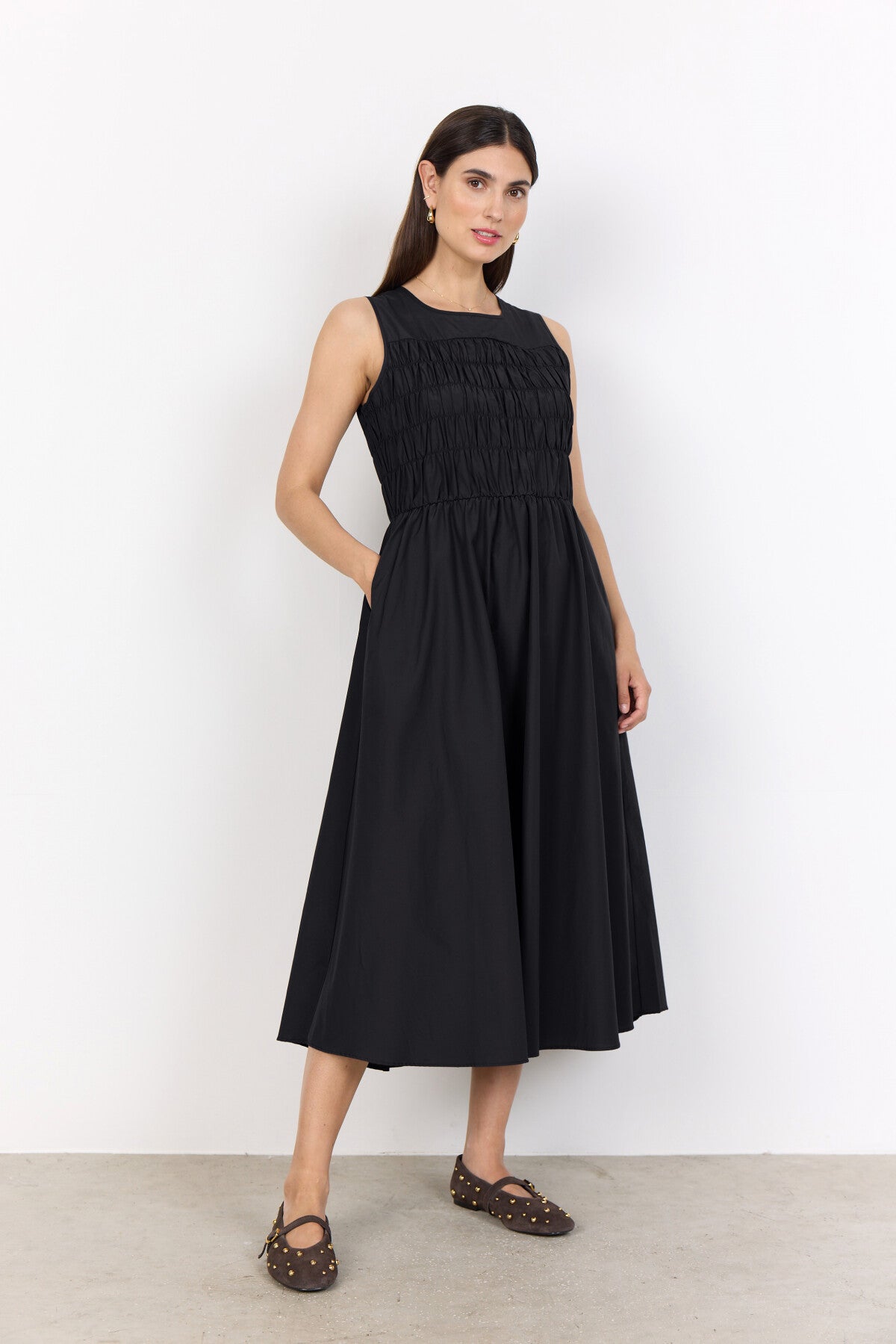 SC-NETTI 107 KLEID SCHWARZ