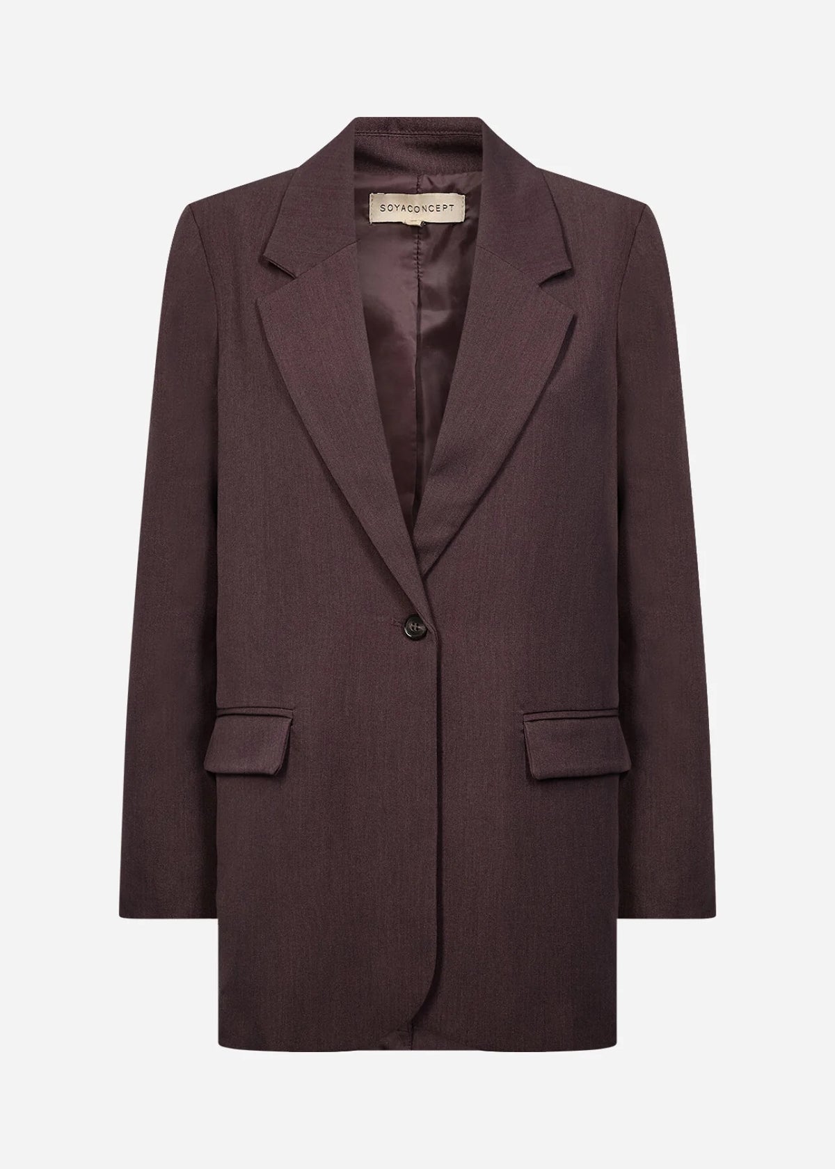 SC-ANN 2 BLAZER DUNKLE PFLAUME