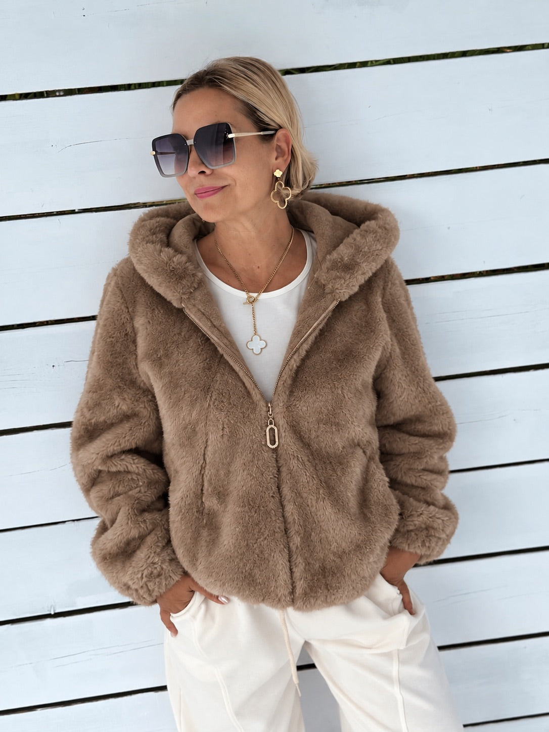 Wendejacke „St. Moritz“ – Camel