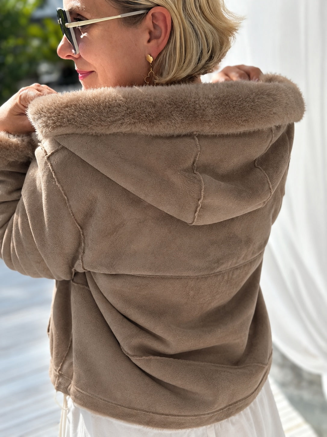 Wendejacke „St. Moritz“ – Camel
