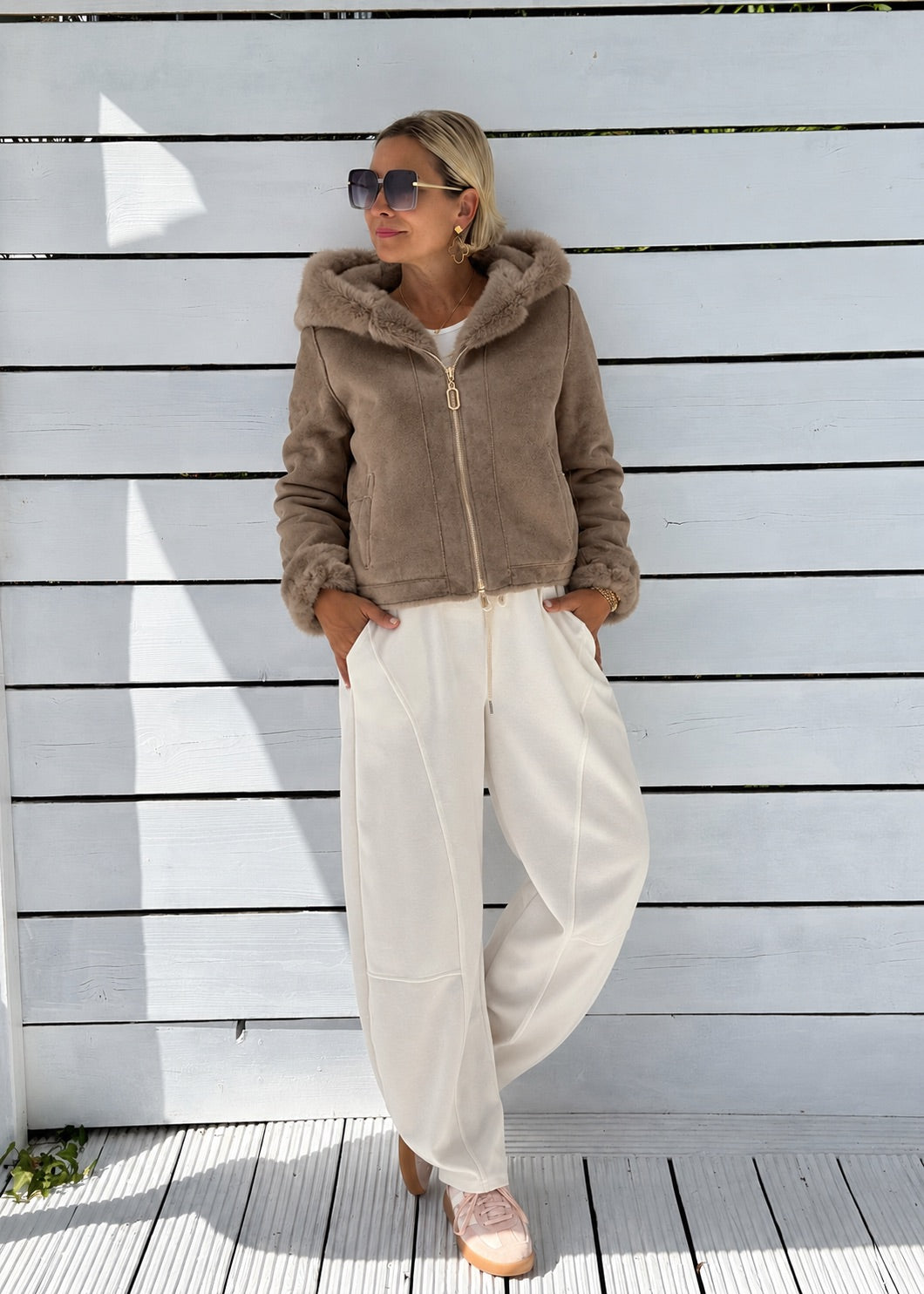 Wendejacke „St. Moritz“ – Camel