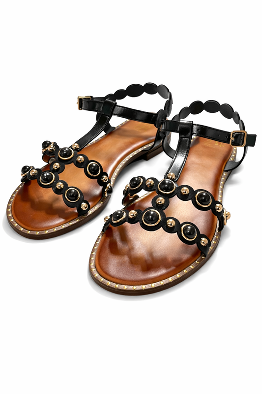 Sandalen „Midnight Glam Studs“