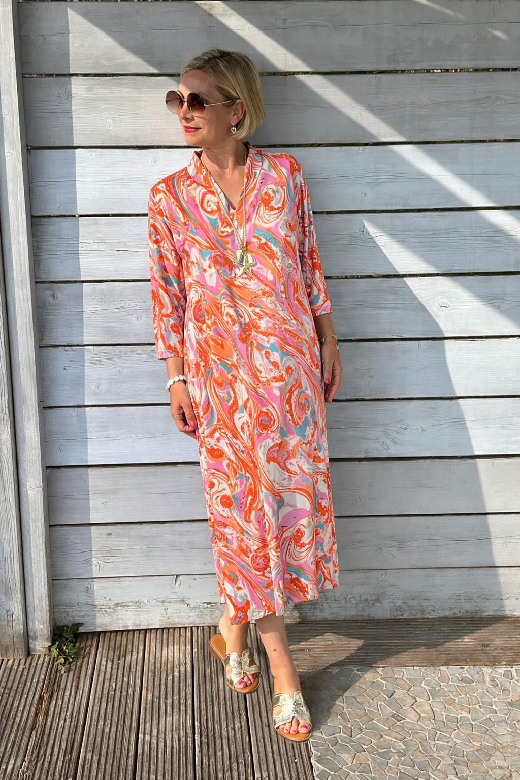 Maxikleid „Summer Paisley Glow“