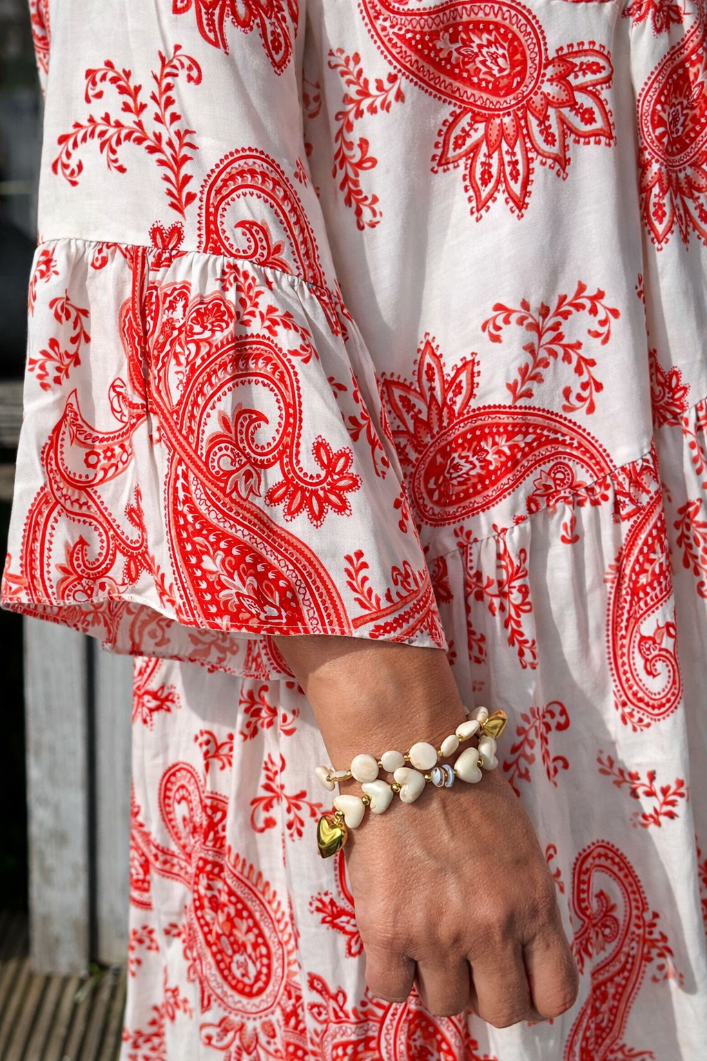 Boho Maxi Kleid „Sunset Paisley“