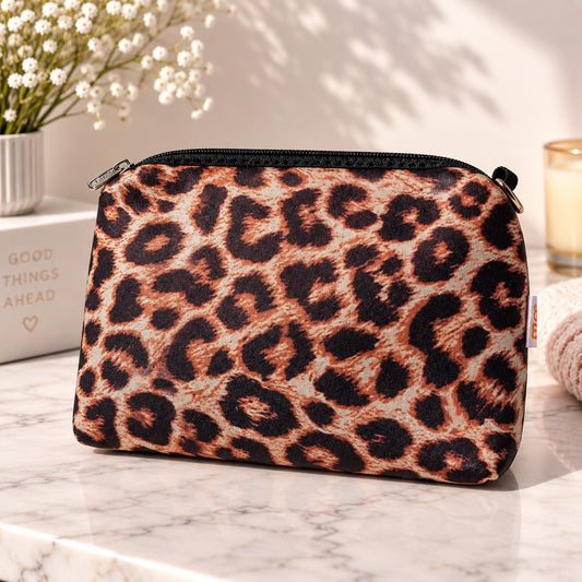 Neopren-Kosmetiktasche Iris - Leo