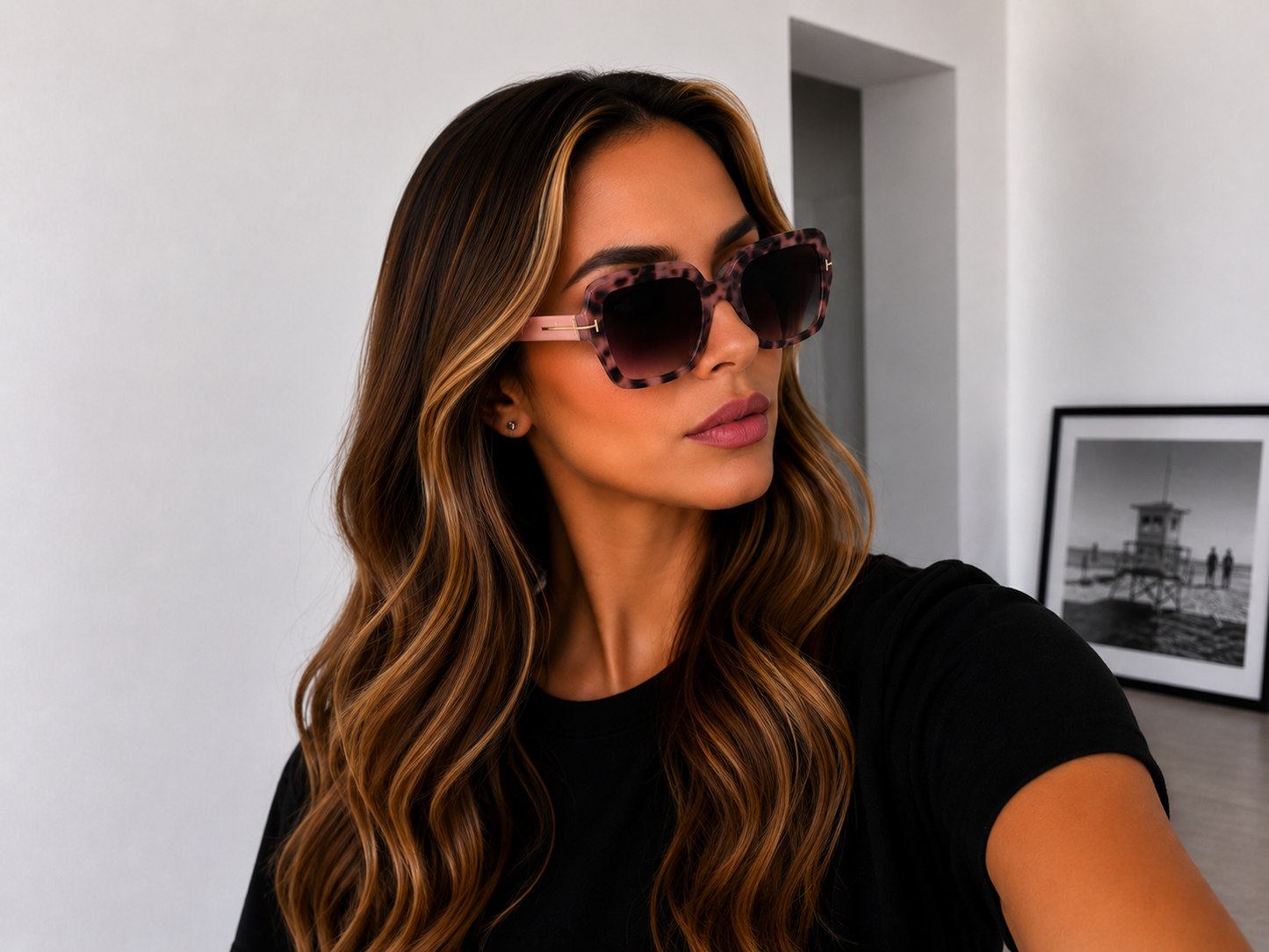 Sonnenbrille - Rosé Leo
