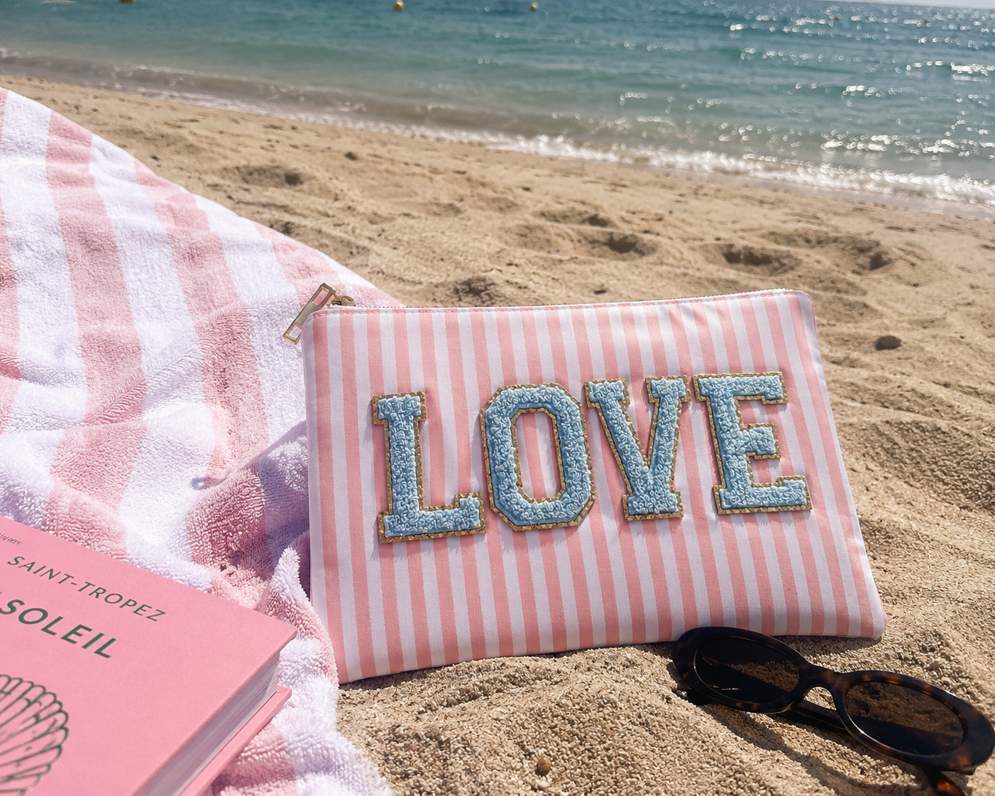 Kosmetiktasche - Rosé Love