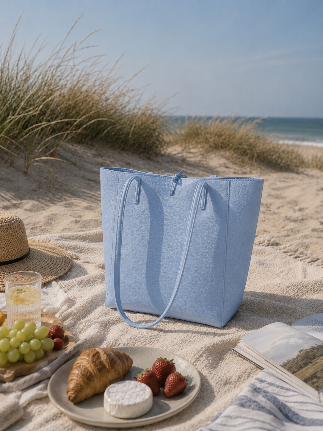 The Classic Shopper - in Hellblau