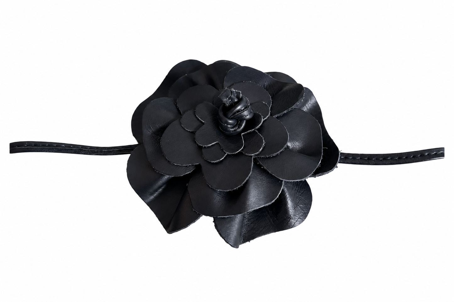 Rosalie Gürtelblüte in Navy