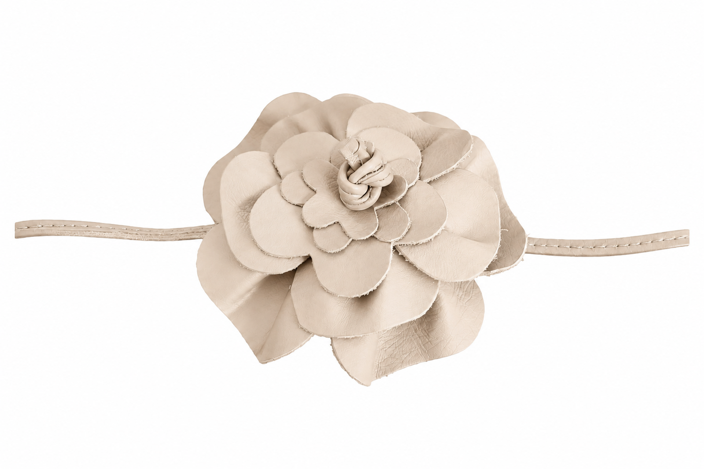 Rosalie Gürtelblüte in Light Beige