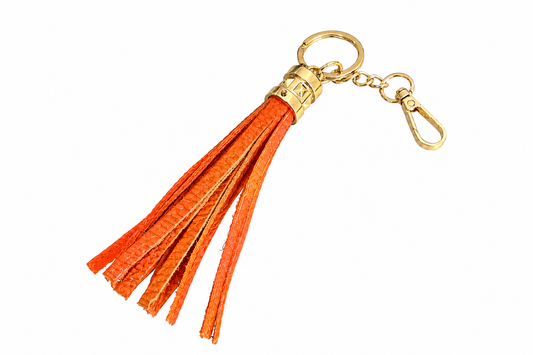 Schlüsselanhänger "Little Luxury" in Orange