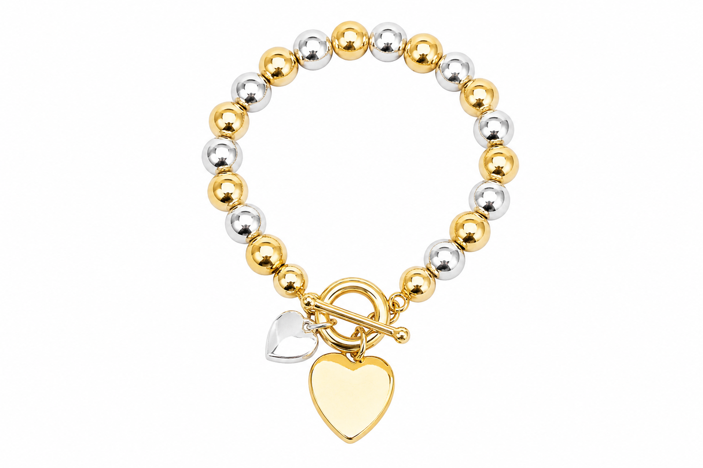 Armband "Herzenssache" in Gold/Silber