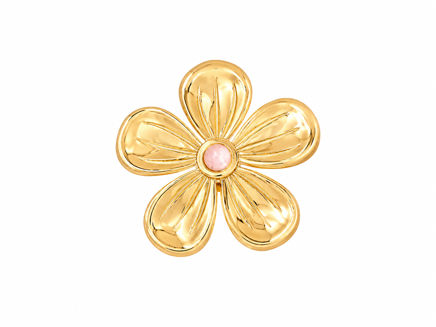 Brosche "Rosé Daisy"