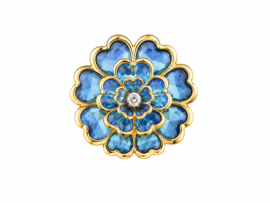 Brosche "Ocean Blossom"