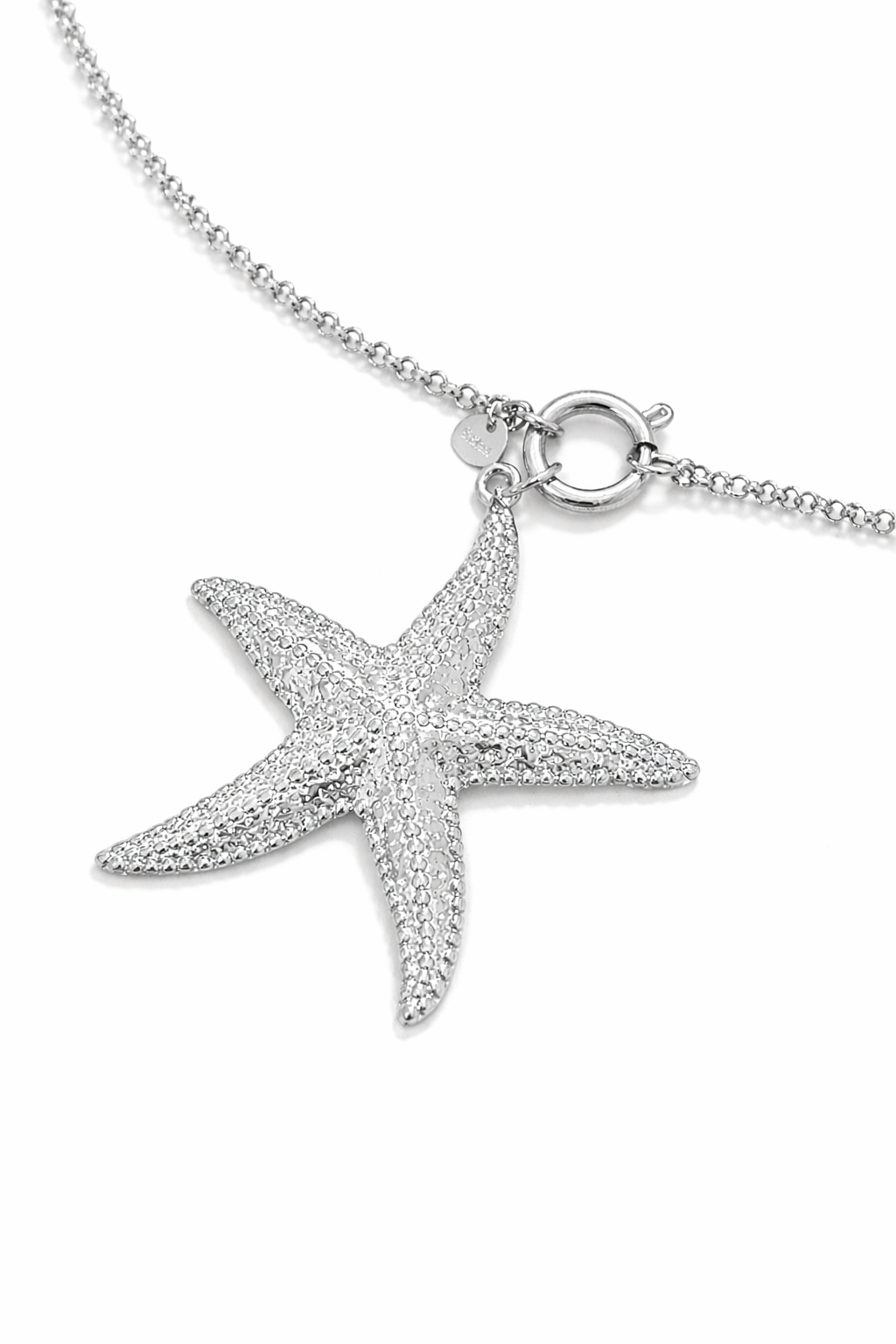Seestern Kette Silber – Summer Glow Statement