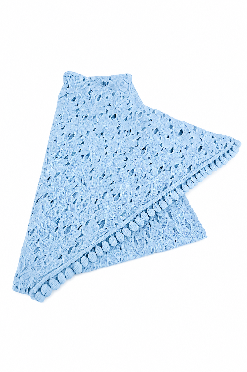 Spitzentuch „Beach Romance“ - Hellblau