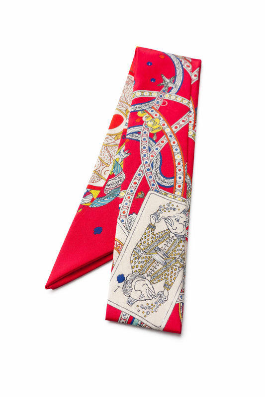 Twilly Halstuch „Royal Pink“