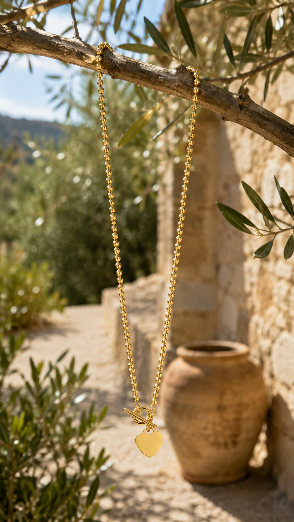 Kette "Herz aus Gold"