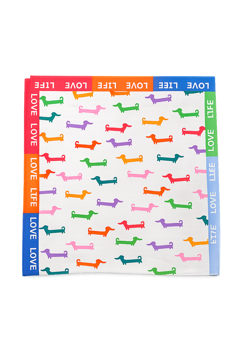 Halstuch „Colorful Dachshund“